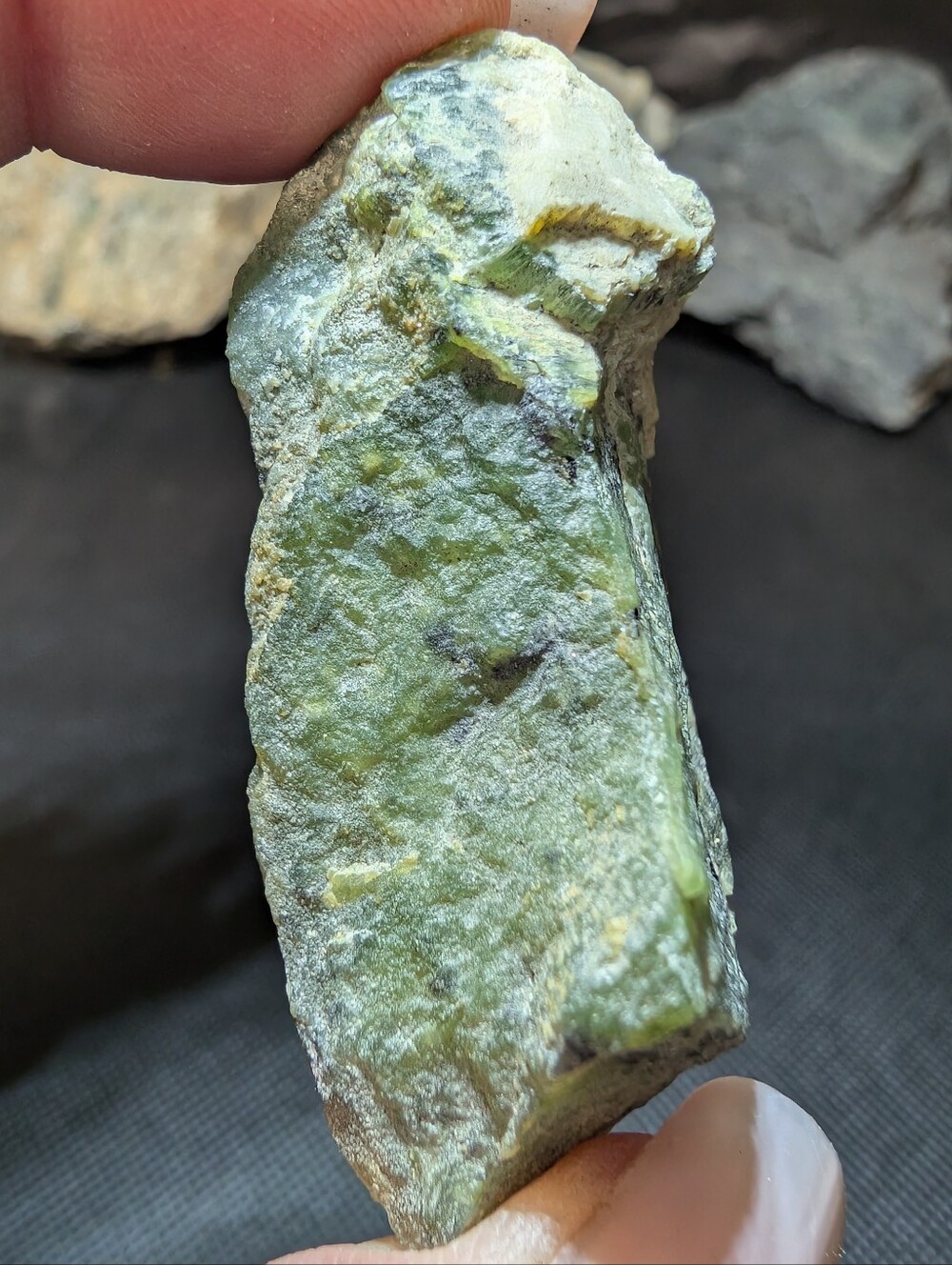 Green Serpentine Raw Specimen